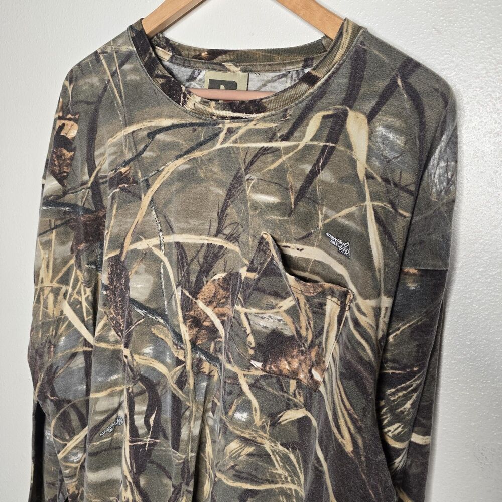 Russell Men's 2XL Camo Long Sleeve
